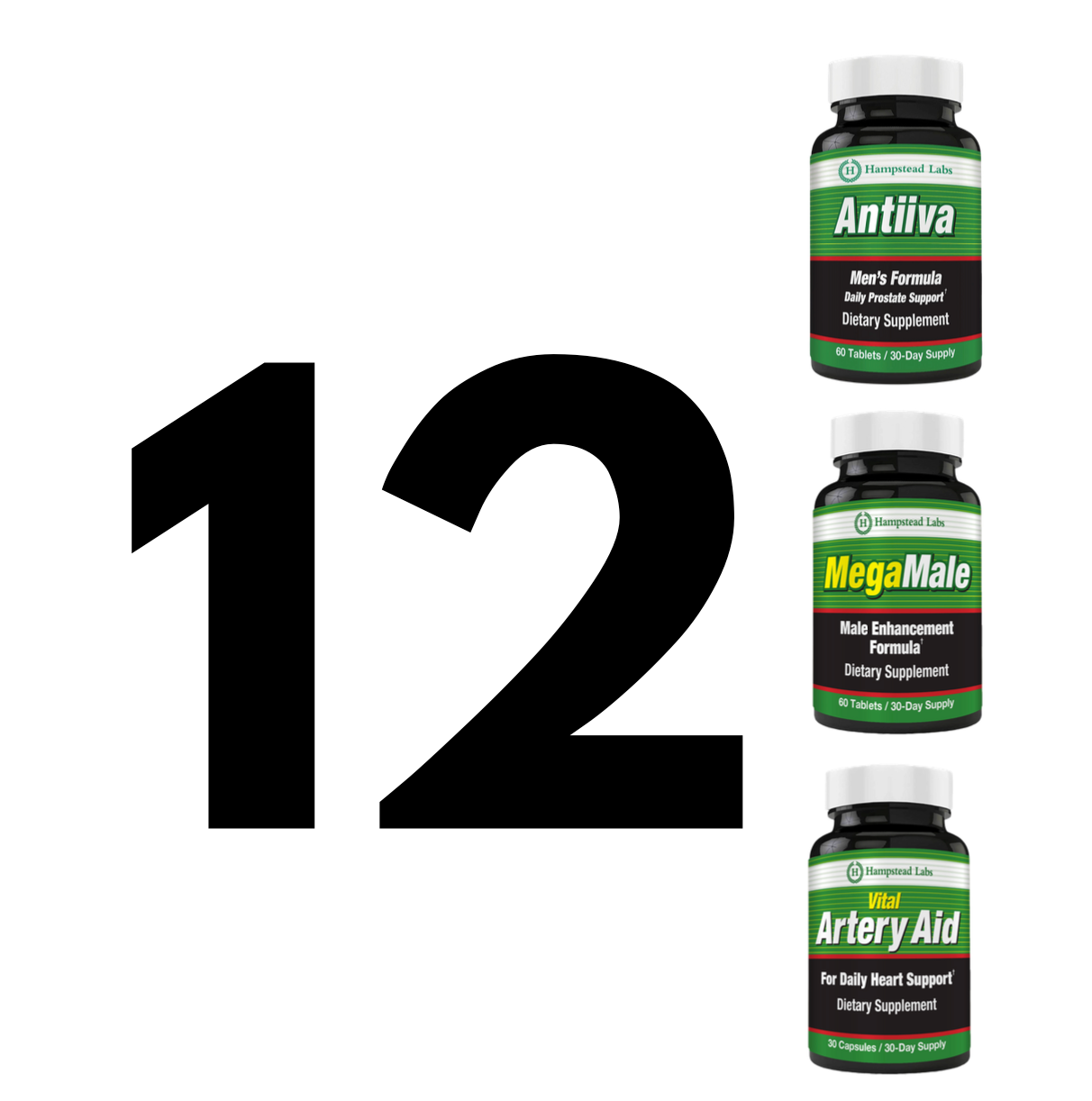 12 Month Men's Health Pack