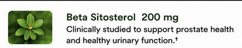 Beta Sitosterol 200 mg